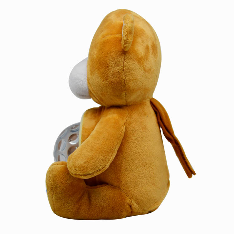 Customized Cute Super Soft Stuffed Animal Electronic Bear Plush Toys 